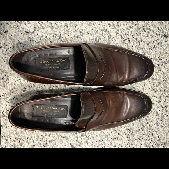 To Boot New York Loafers Brown Made in Italy - Picture 7 of 7